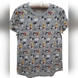 Disney Mickey Mouse Graphic Tee Shirt Size M